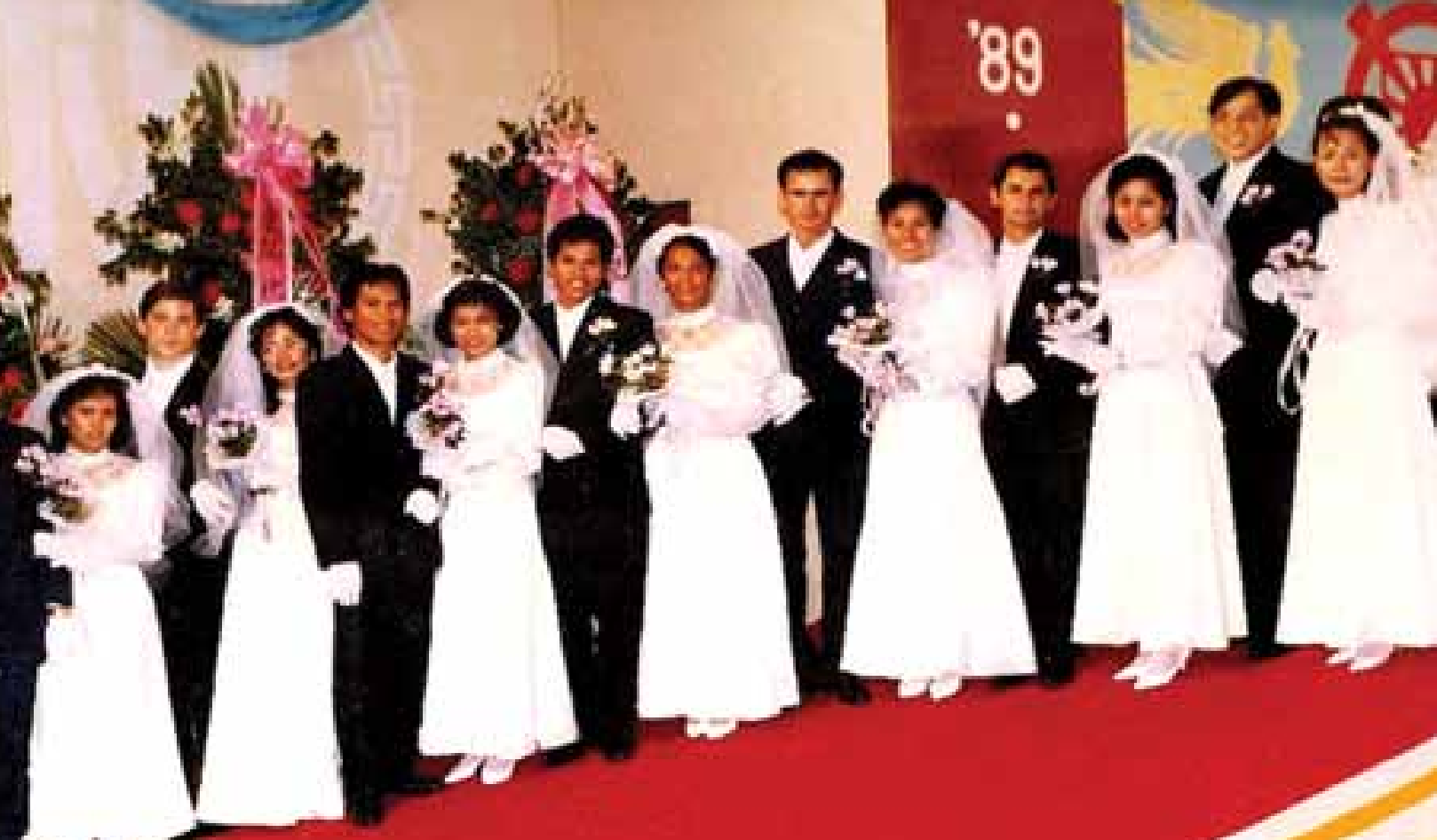 1,275 Couples Blessing with 64 Filipino members blessed by True Parents