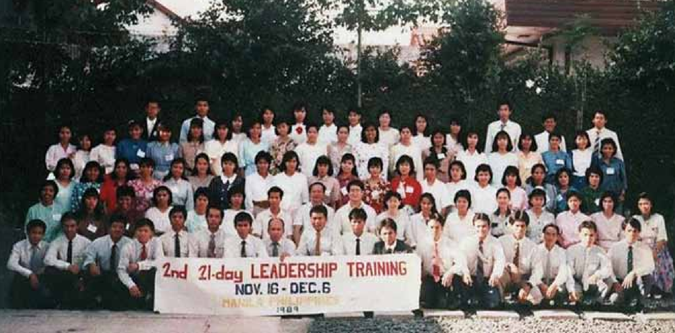 Second 21-day leadership training with Rev. Yoshinobu Murotani