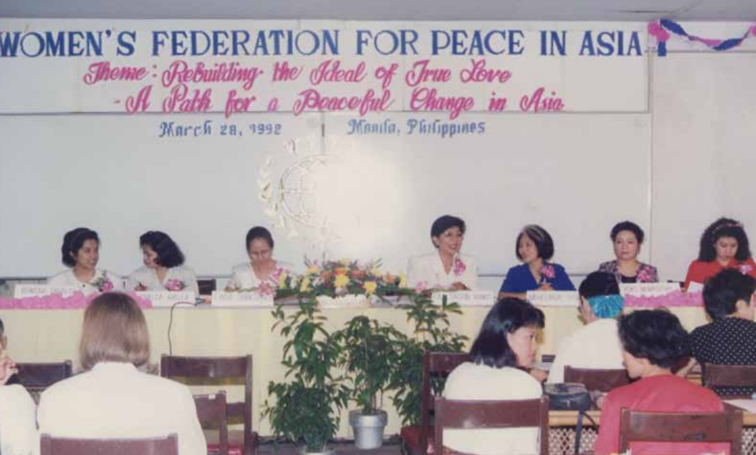 True Mother visiting the Philippines to launch Women's Federation for World Peace