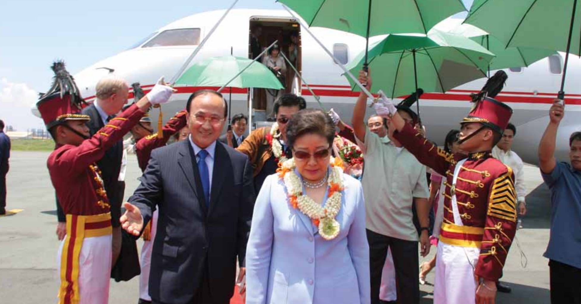 True Mother visiting Manila during world peace tour