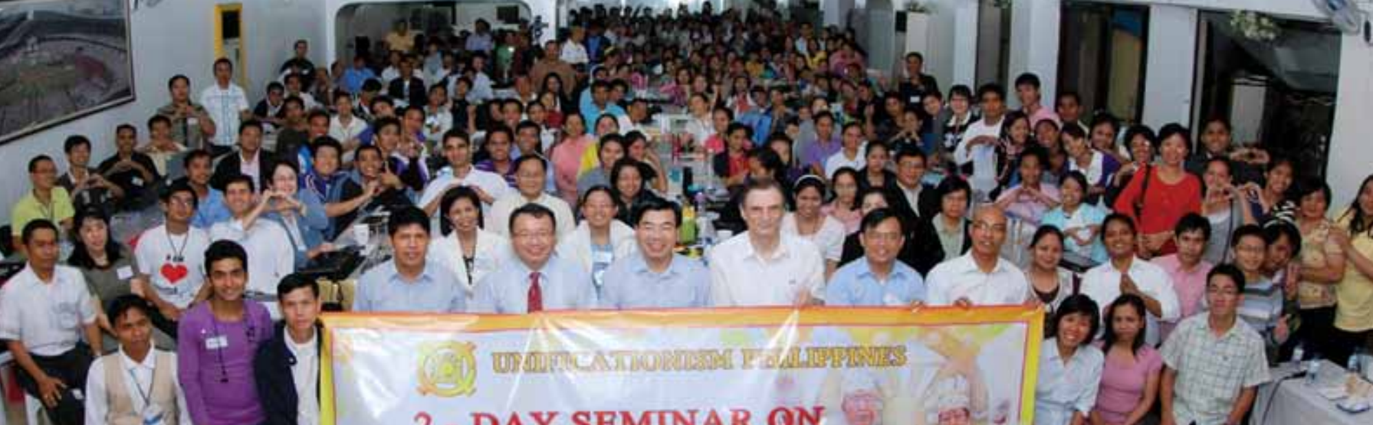 Two-day seminar at National HQ with Rev. Jin Hun Yong and Tim Elder