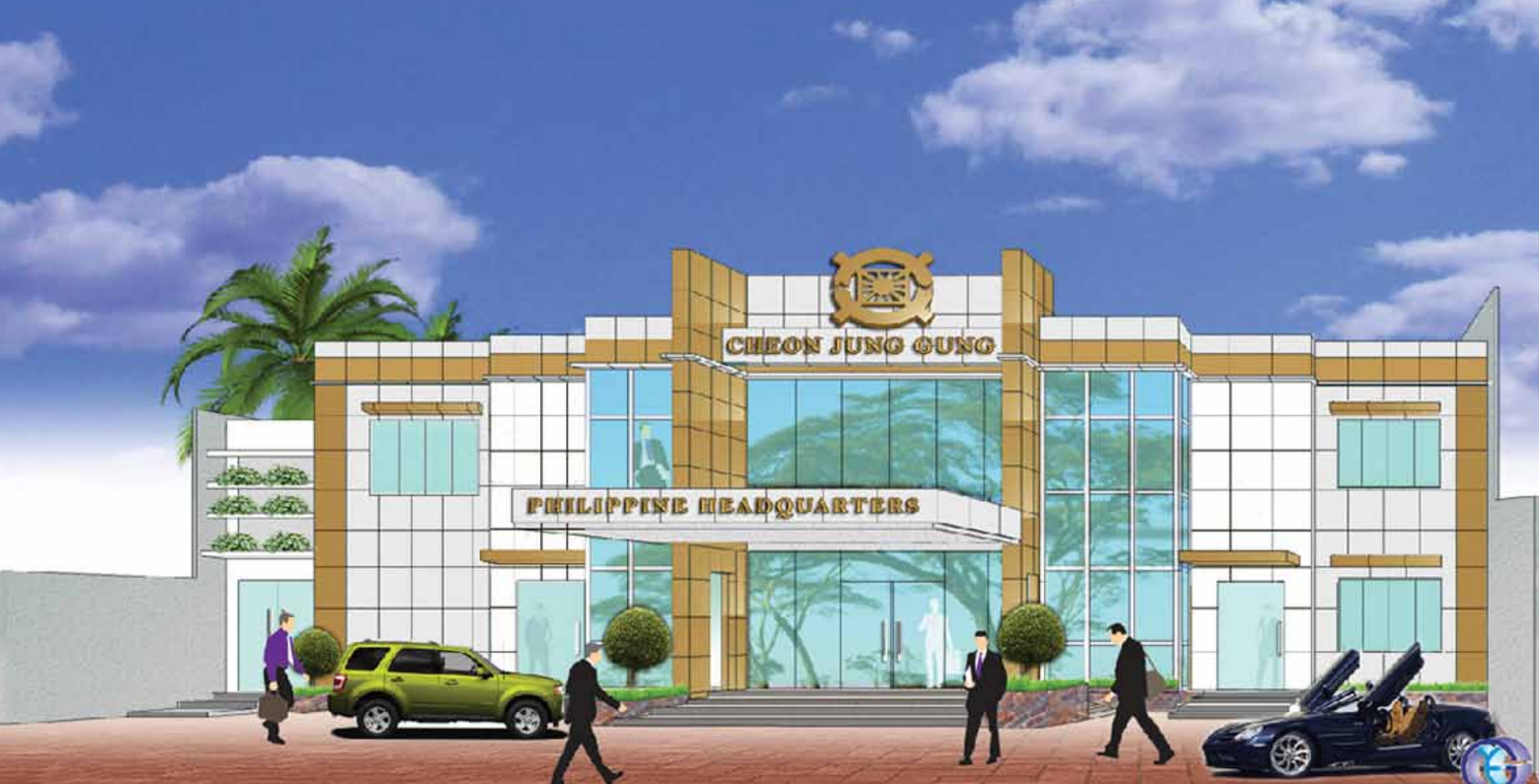 Cheon Jeong Gung inauguration ceremony